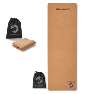 econscious Packable Yoga Mat and Carry Bag