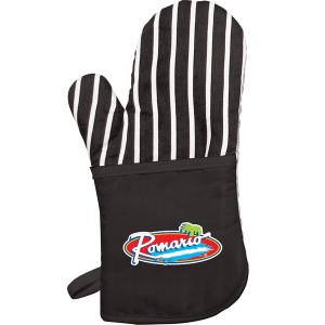 Oven Mitt with Stripes