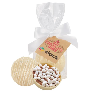 Hot Chocolate Bomb Mug Stuffer - Deluxe White Choc. Crystal