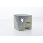 Atlas Award - Concrete and Resin Cube 3.5"