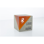 Atlas Award - Concrete and Resin Cube 3.5"