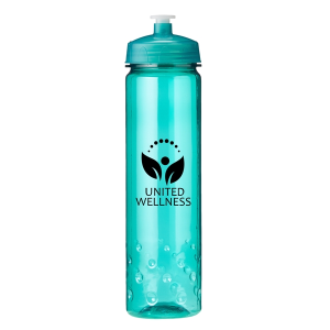 24 oz Polysure Inspire Plastic Sports Water Bottle