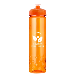 24 oz Polysure Inspire Plastic Sports Water Bottle