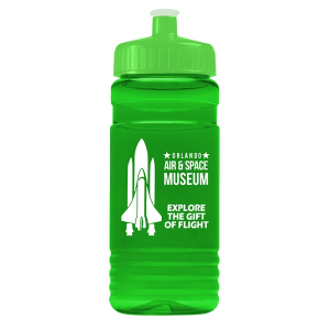 20 Oz. Recycled PETE Bottle With Push Pull Lid