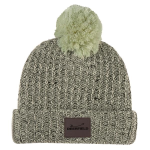 Grace Collection Pom Beanie With Cuff