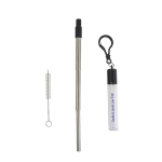 THERMOSPHERE TELESCOPIC STAINLESS STRAW IN CASE