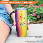 The Viking Collection™ 20 oz. Rainbow Nova Tumbler